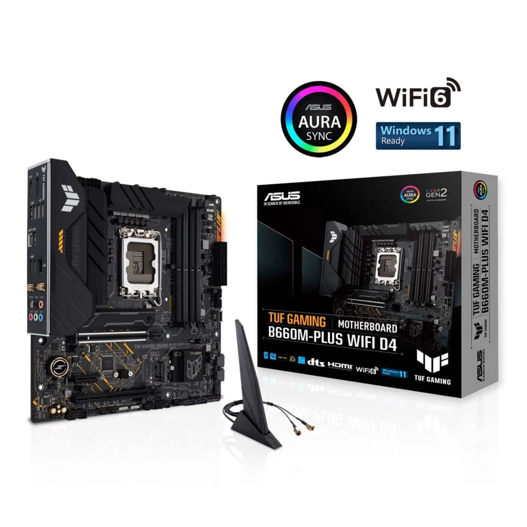 ASUS TUF Gaming B660M-PLUS Wi-Fi motherboard