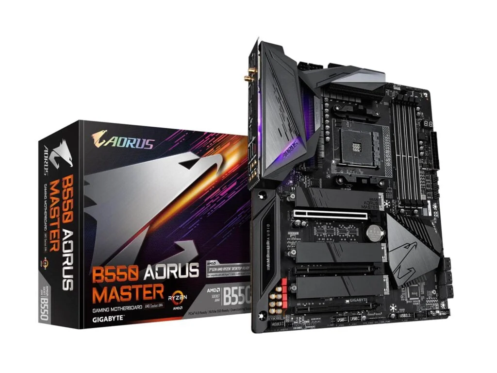 Gigabyte B550 AORUS Master best motherboard