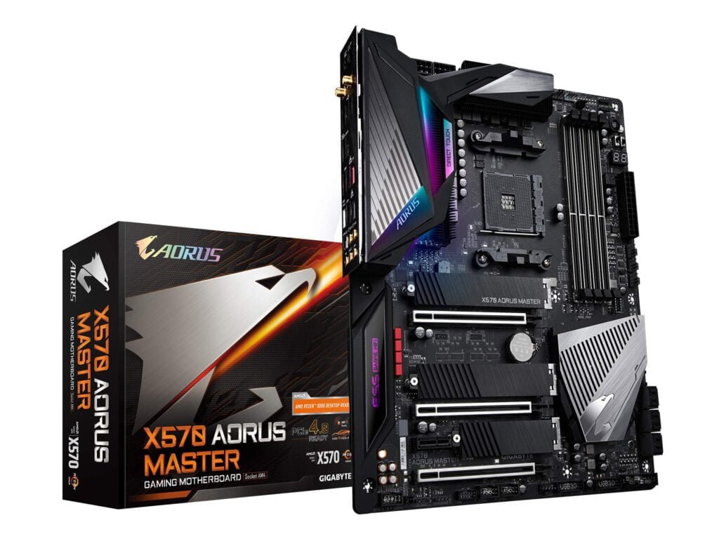 Gigabyte X570 Aorus Master best motherboard