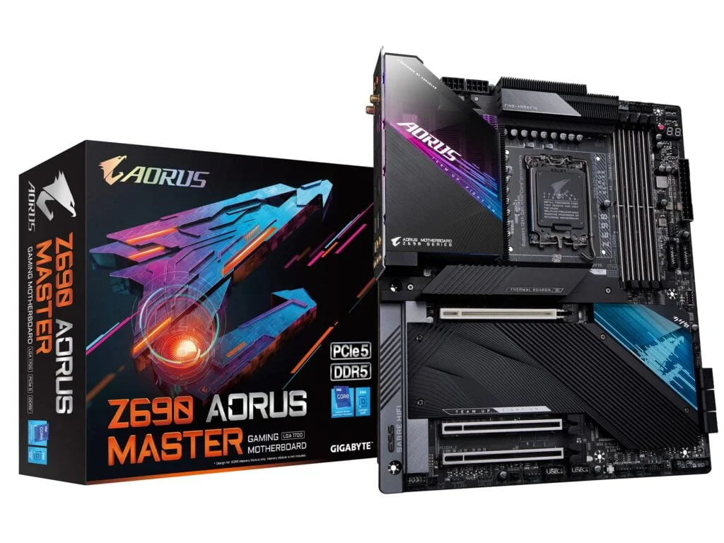 Gigabyte Z690 Aorus Master Gaming motherboard