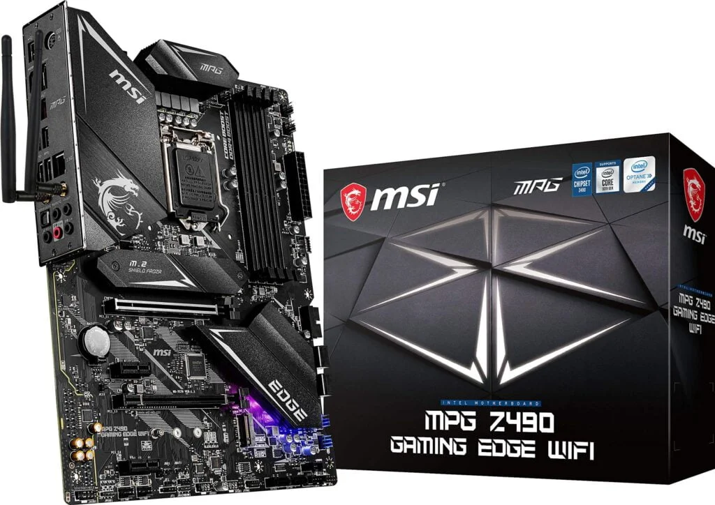 MSI MPG Z490 Gaming Edge Wi-Fi motherboard