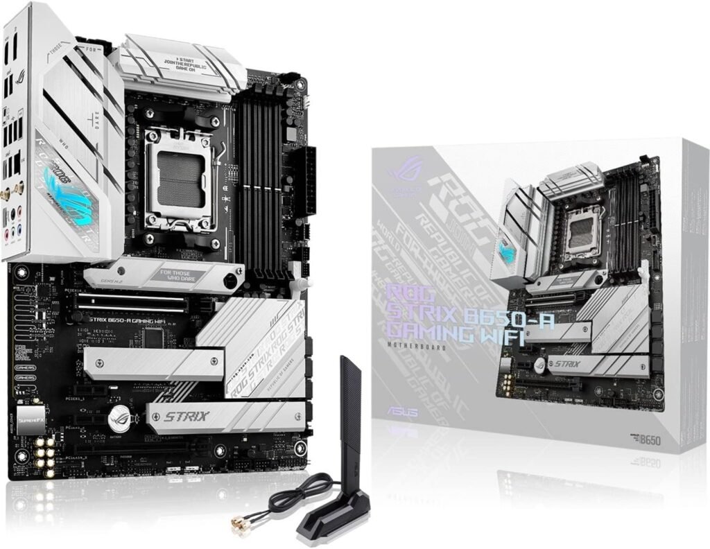 ASUS ROG Strix B650-A Gaming (White B650 Motherboard)
